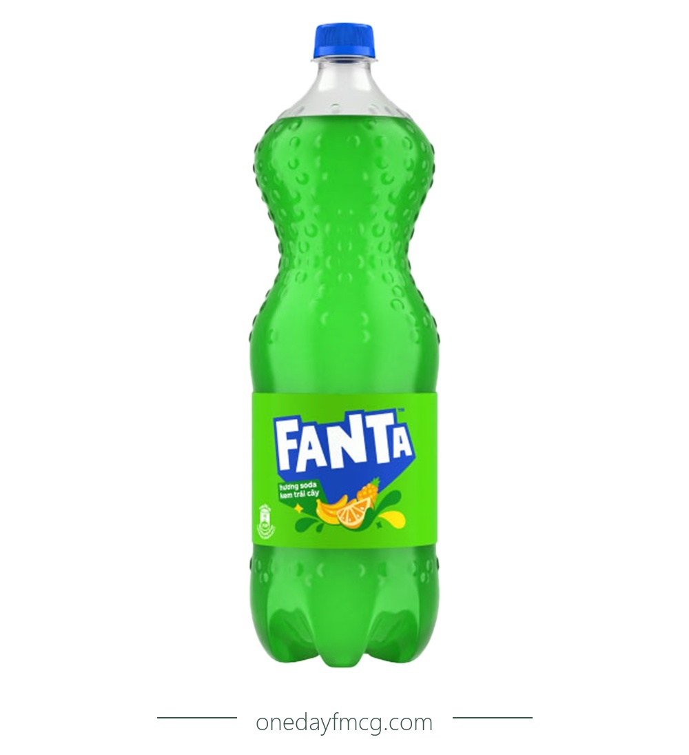 Fanta Soda Cream Flavored Soft Drink 1.5L