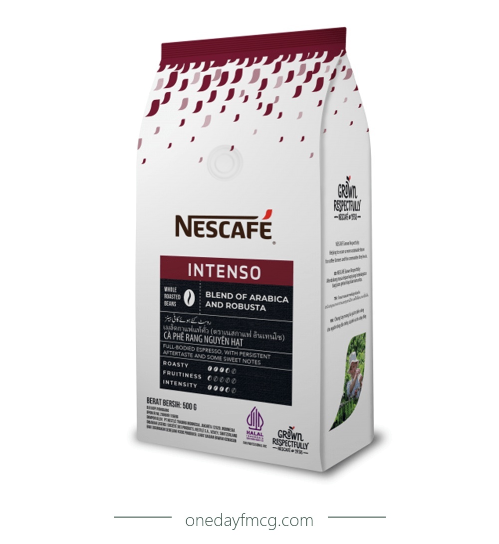 Nescafé Whole Roasted Beans Intenso 500g
