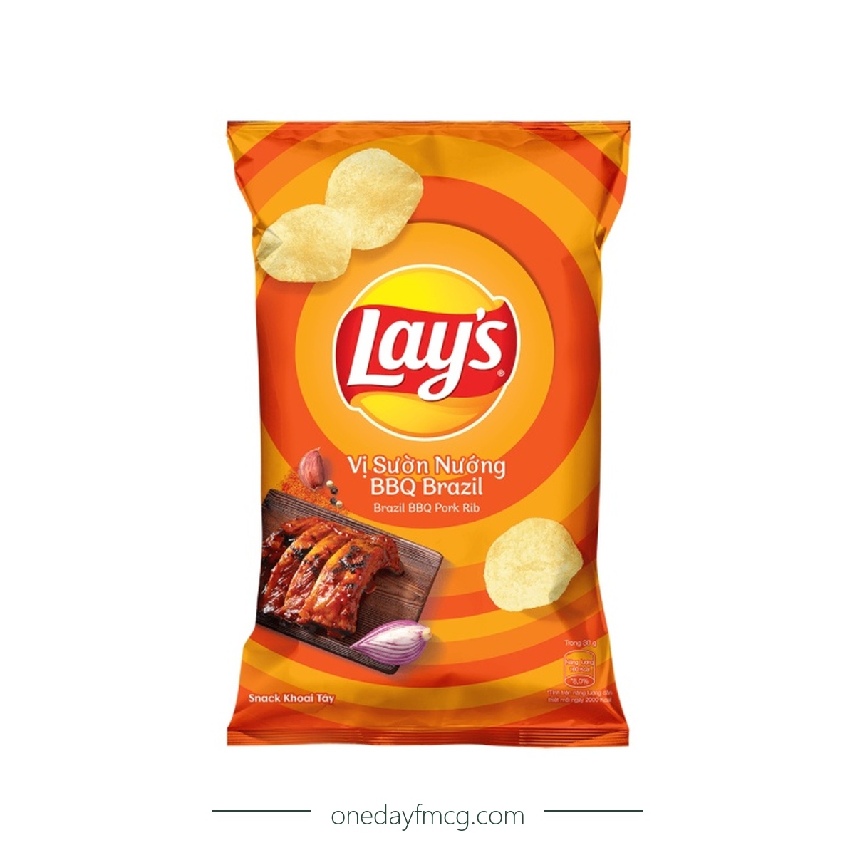 Lays Brazilian Baked Ribs Flavored Potato Chips 30g